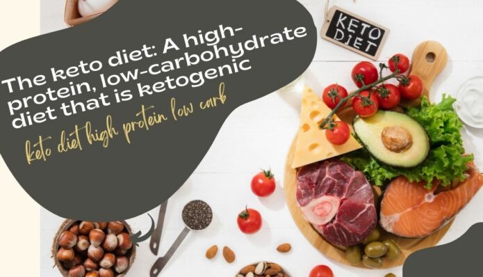 keto diet high protein low carb